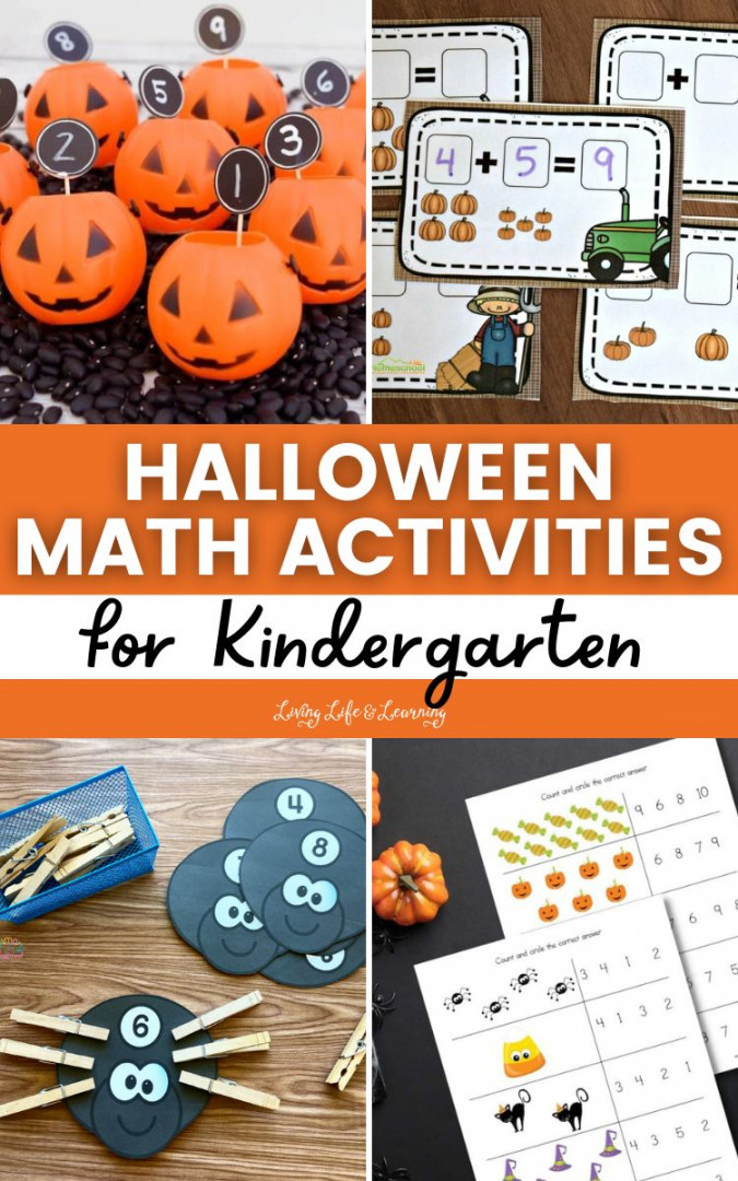 Halloween Math Activities for Kindergarten