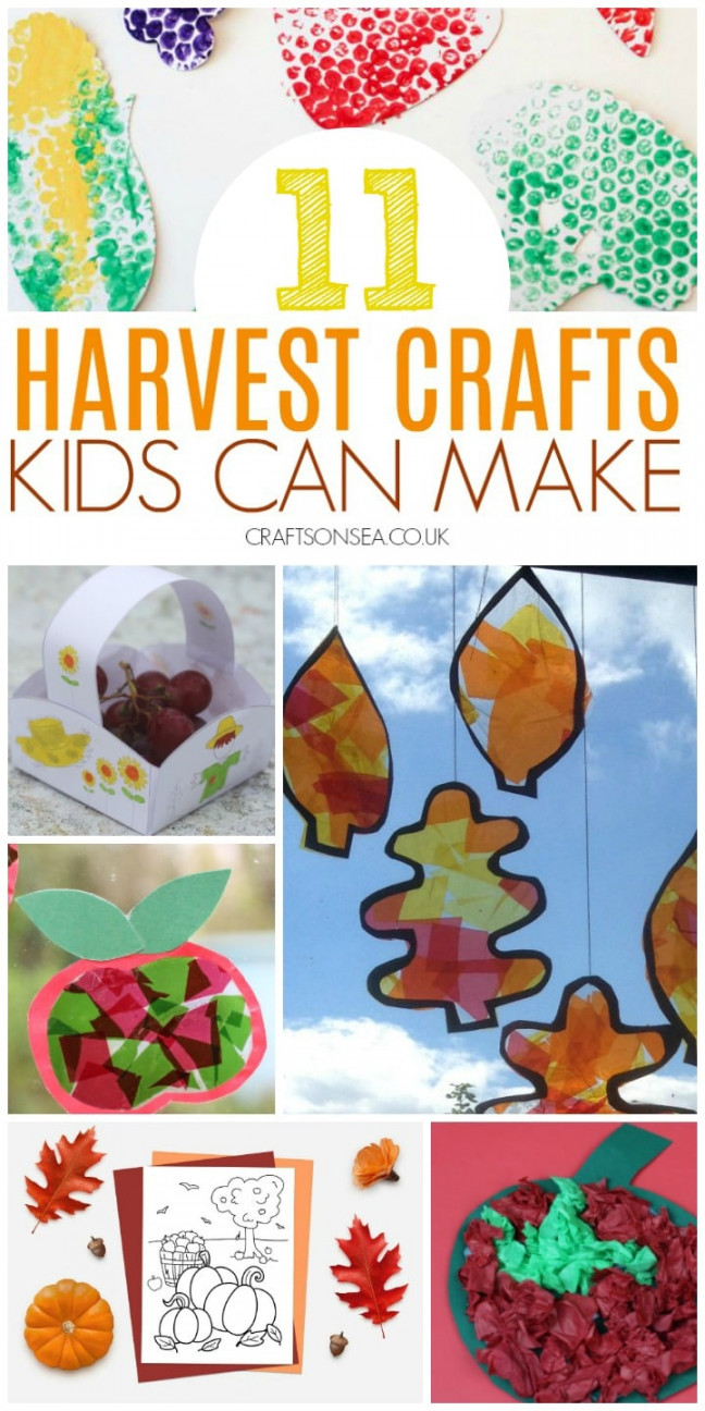 Harvest Crafts for Kids - Crafts on Sea