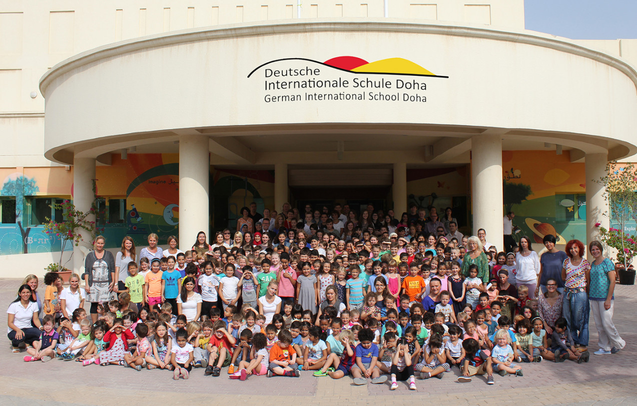 Hier sind wir – ganz aktuell!  German International School Doha