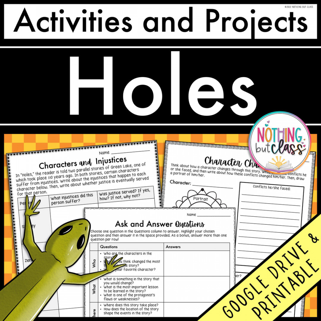 Holes  Activities and Projects