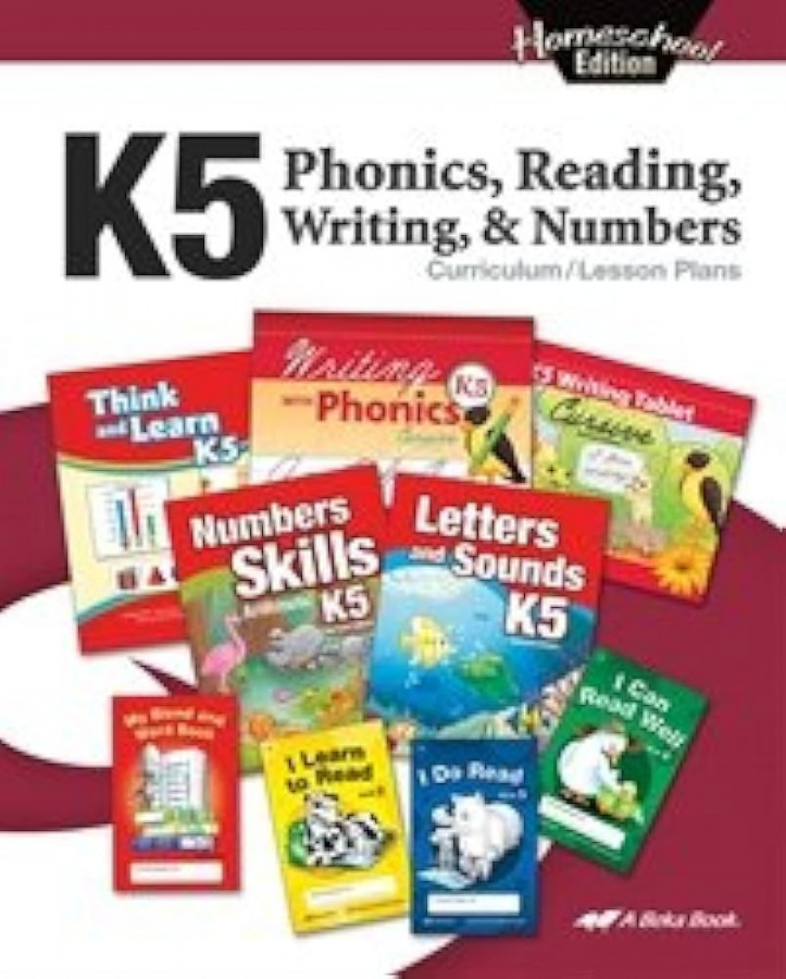 Homeschool K Phonics, Reading, Writing and Numbers Curriculum Lesson Plans  - Abeka  Year Old Kindergarten Teacher Lesson Plan Guide