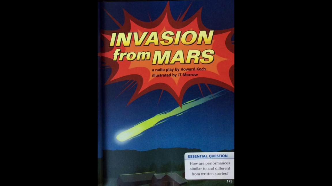 Invasion From Mars Journeys th Grade