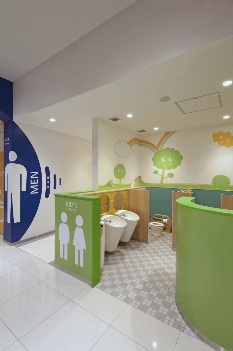 Kids Bathroom Interior Design for Commercial Spaces & Places