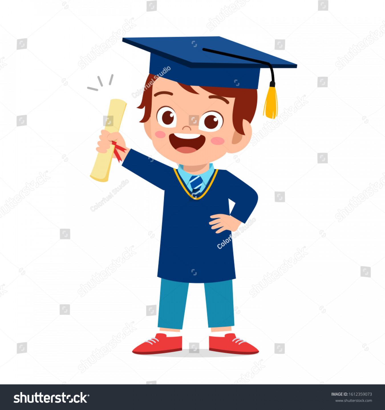 Kids Graduation Clipart Photos, Images and Pictures