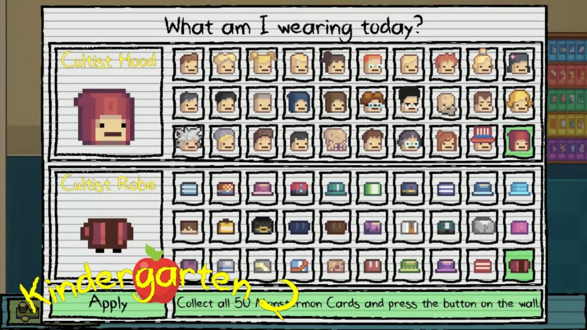 Kindergarten : All Outfits Guide