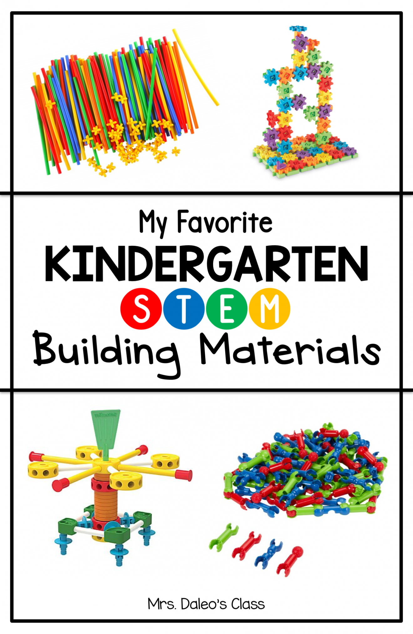 Kindergarten & Primary STEM Classroom Building Materials