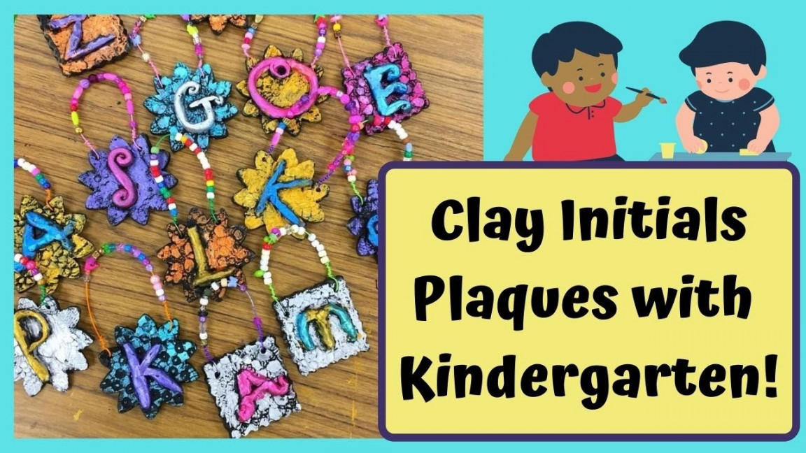 Kindergarten Clay Lesson