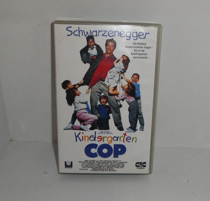 Kindergarten Cop VHS Videokassette