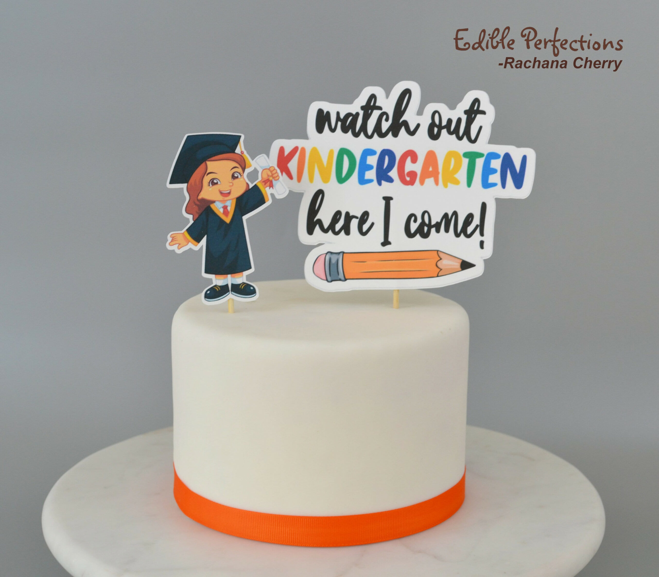 Kindergarten Graduation Cake Decorating Ideas