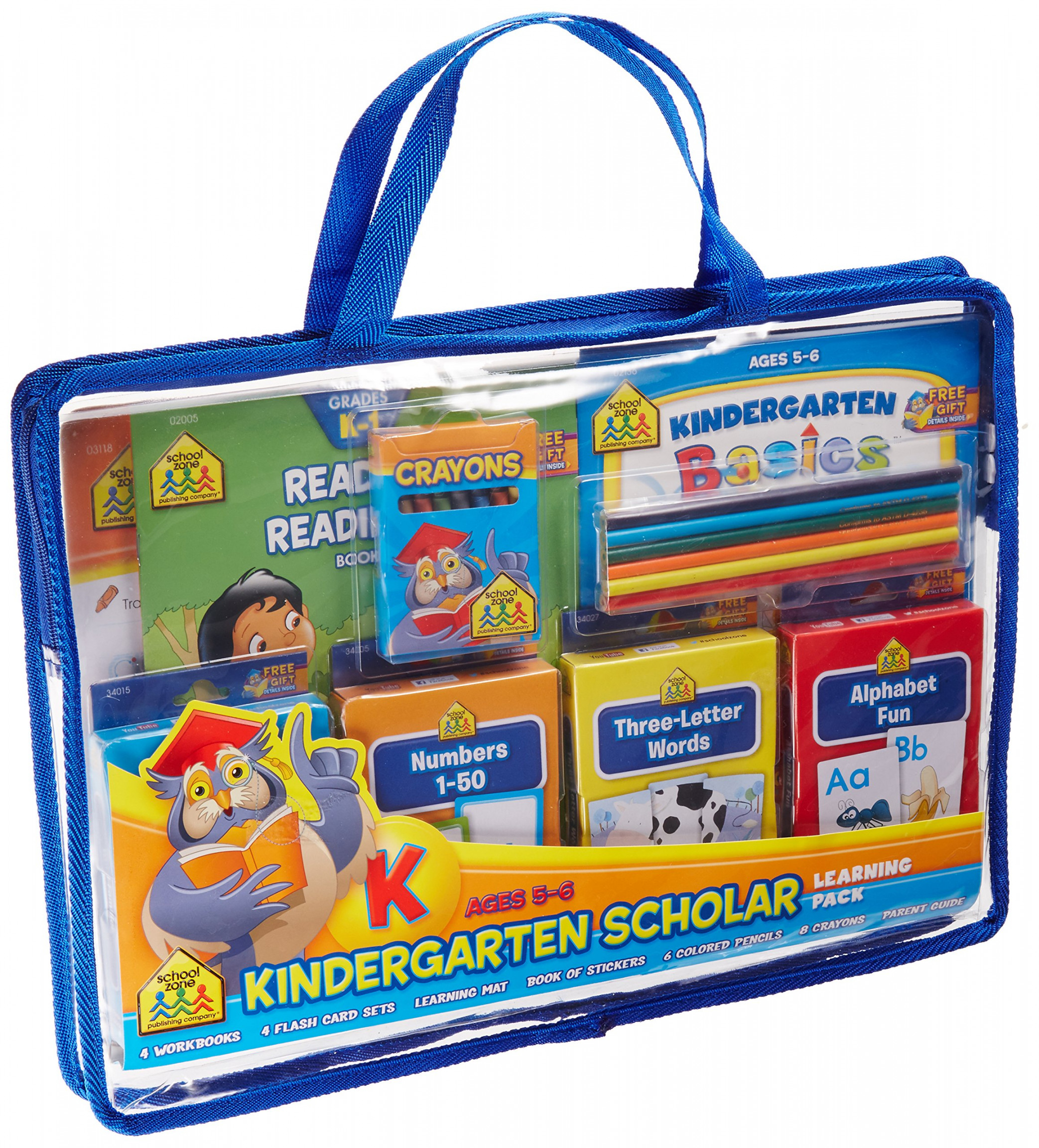 Kindergarten Scholar Learning Pack : School Zone Staff: Amazon