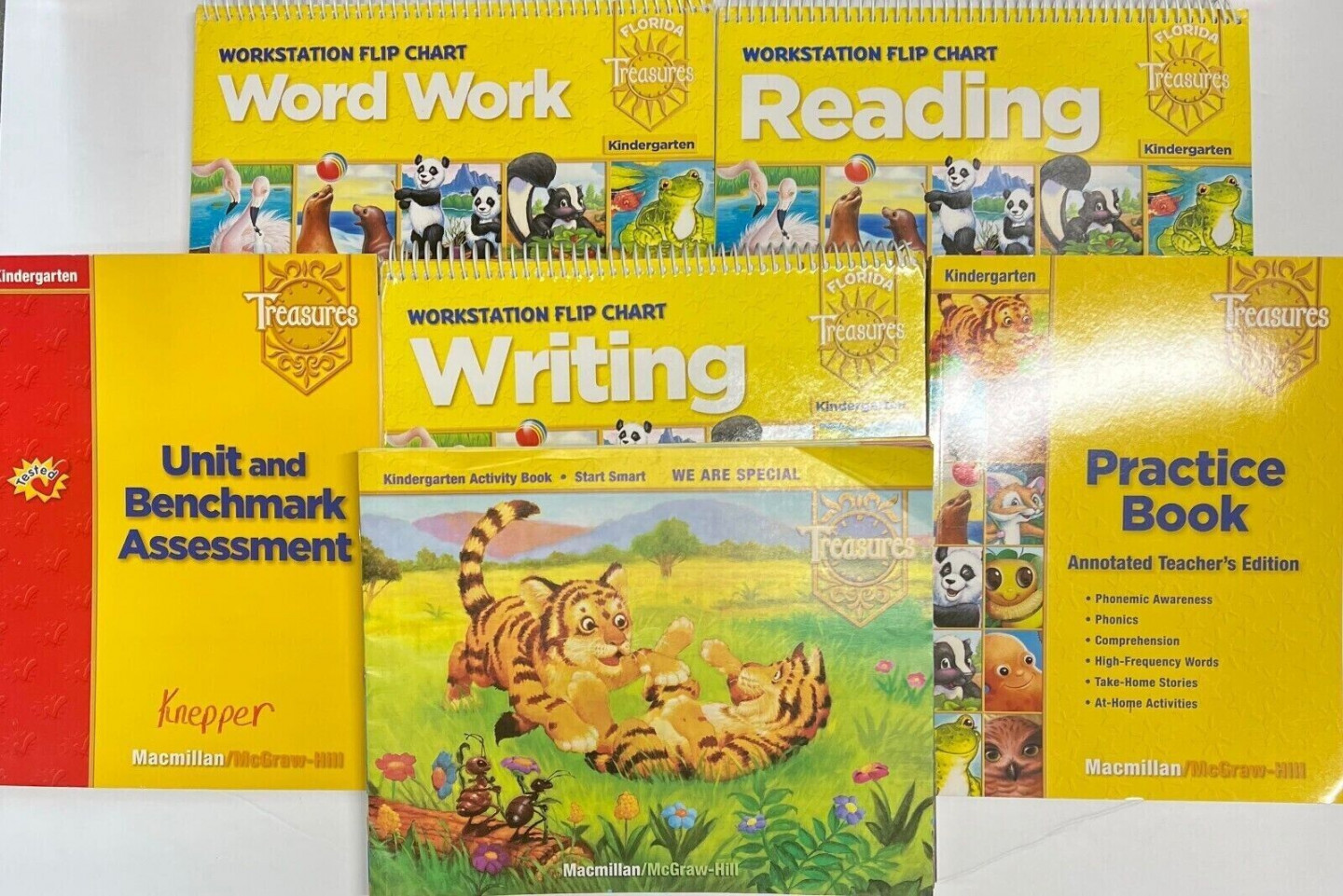 Kindergarten Treasures Reading Bundle Grade K Homeschool Macmillan