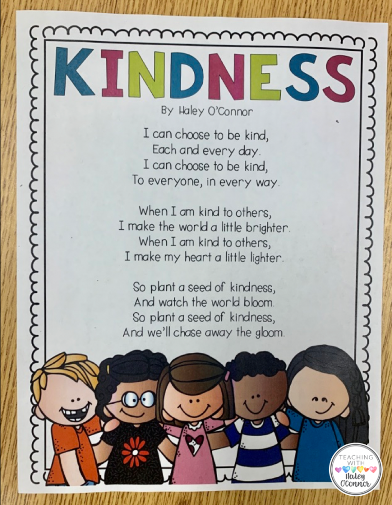 Kindness Lessons and Activities  Teaching With Haley O