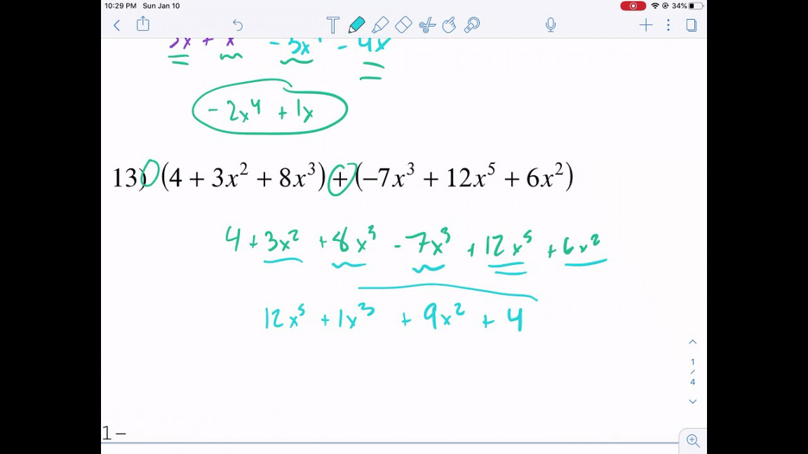 Kuta Tutorial: basic polynomial operations