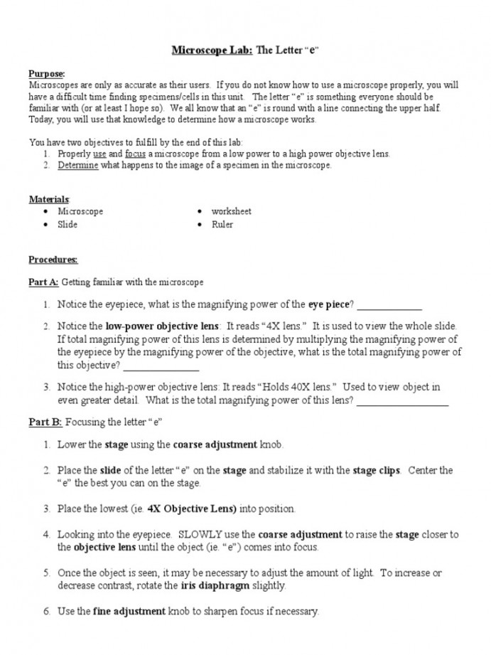 Lab Experiment  PDF  Microscopy  Optics