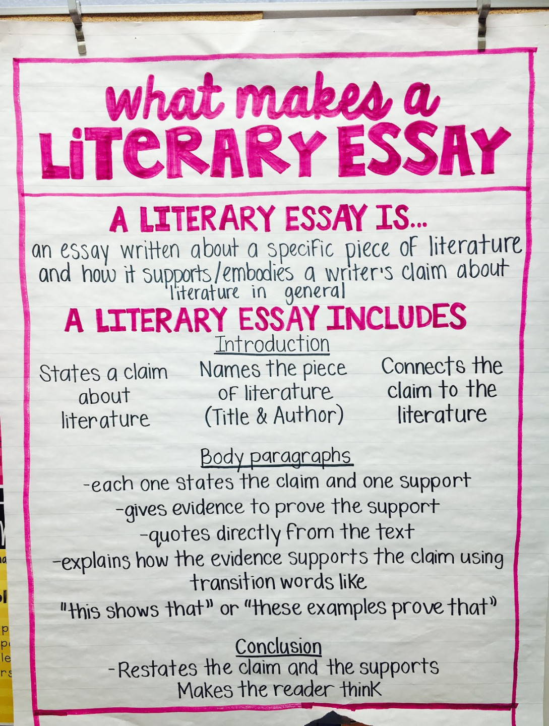 Literary Essay - Teaching to the Test-Taker