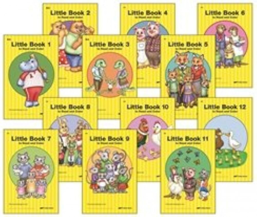 Little Books -2 - Abeka K  Year Old Kindergarten Phonics Reading  Program Student Reader