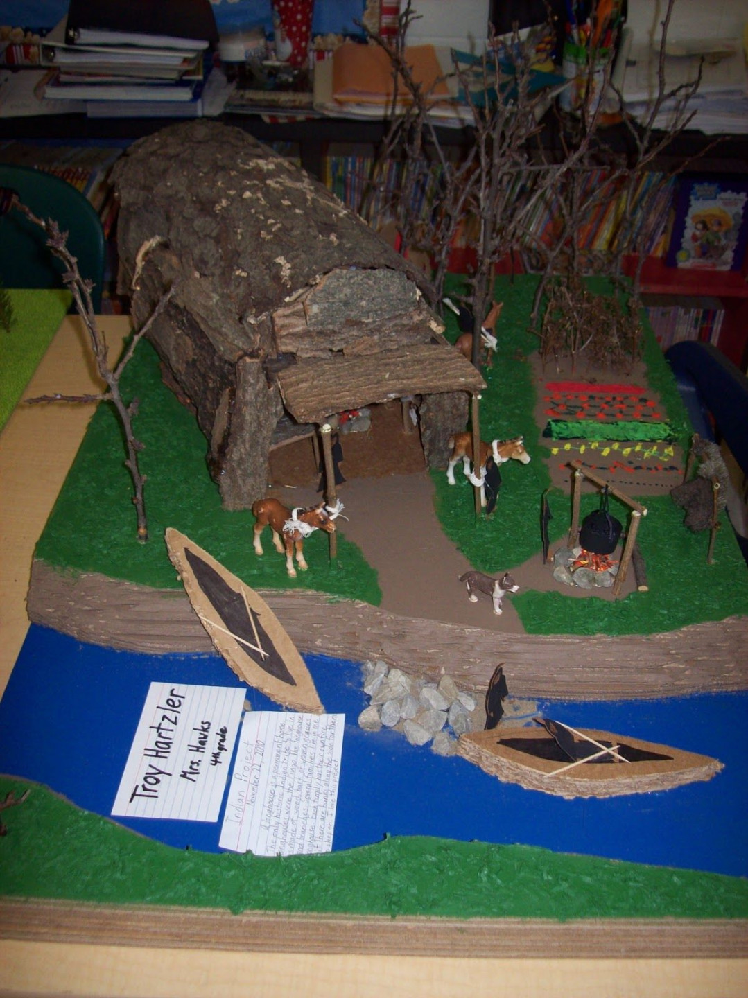 Longhouse project ideas  native american projects, native