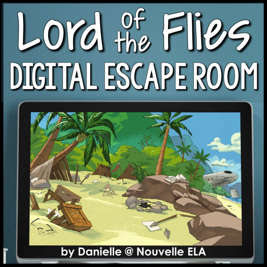 Lord of the Flies - Exciting Digital Escape Room Review - Nouvelle ELA  Teaching Resources