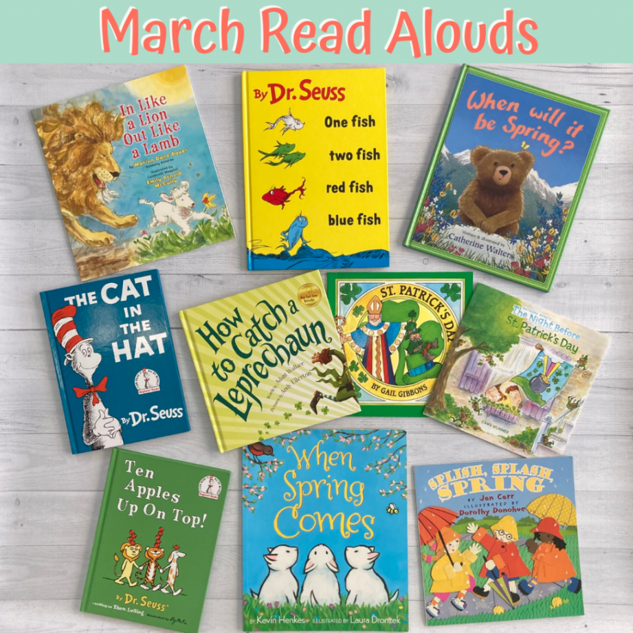 Magnificent March Read Alouds for Kindergarten -  Kinder Teachers