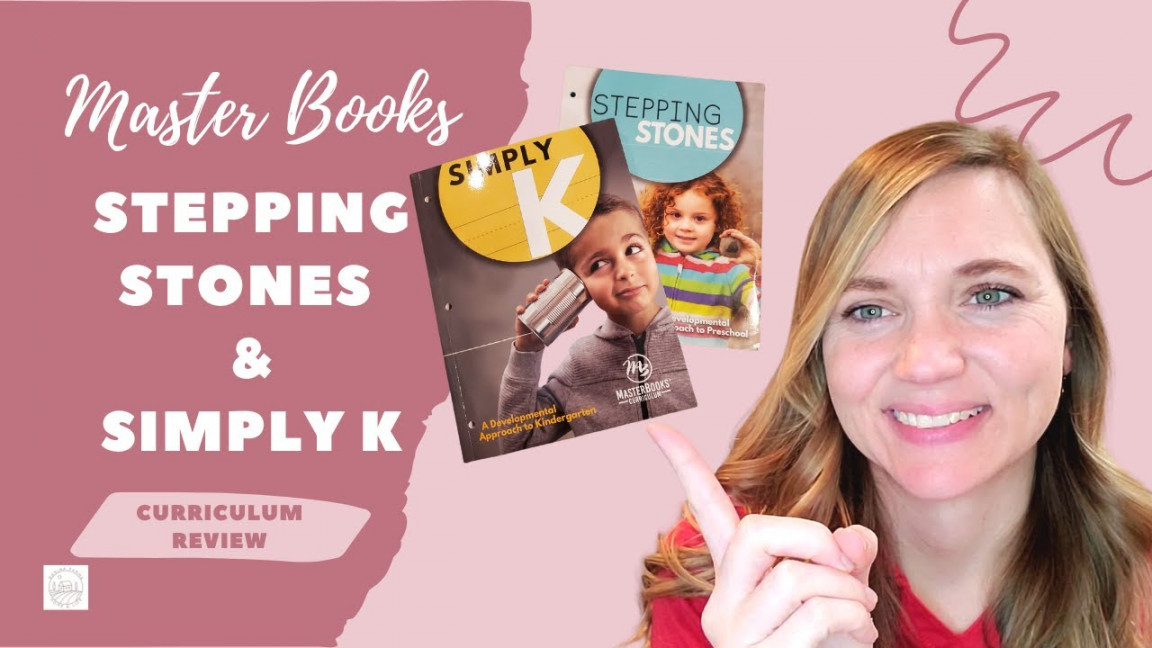 Master Books Stepping Stones & Simply K Curriculum Review // Preschool &  Kindergarten Curriculum