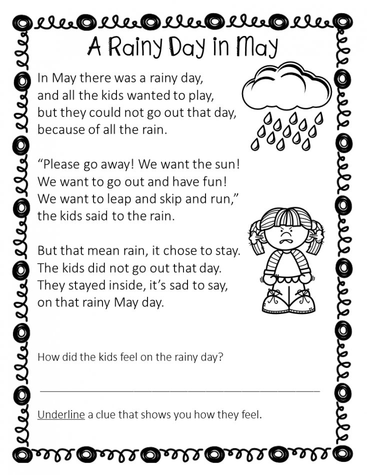 May / Spring Poem for Shared Reading - PDF and digital!!  Trick