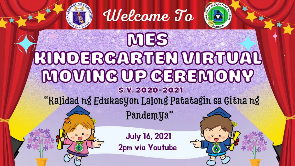 MES KINDERGARTEN VIRTUAL MOVING UP CEREMONY