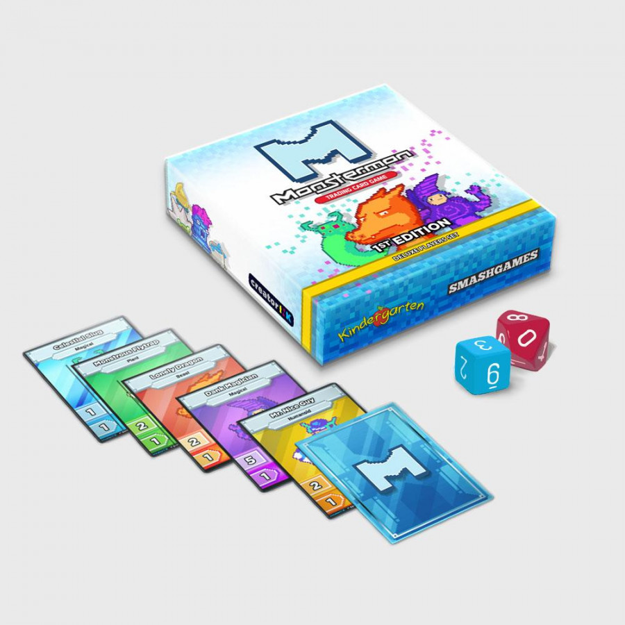 Monstermon st Edition Deluxe Players Set  Official Kindergarten