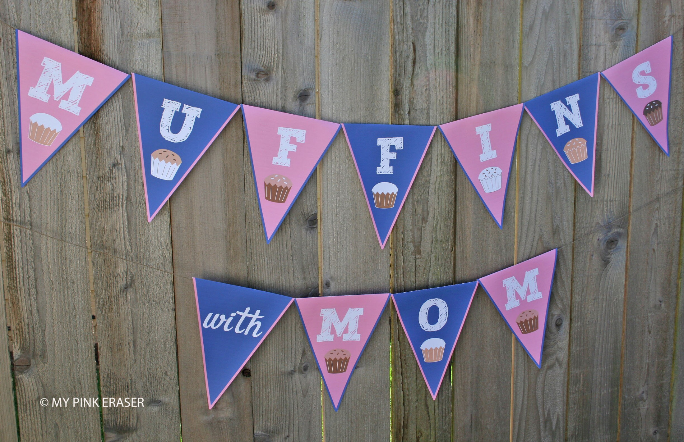 Muffins With Mom Banner - Etsy UK