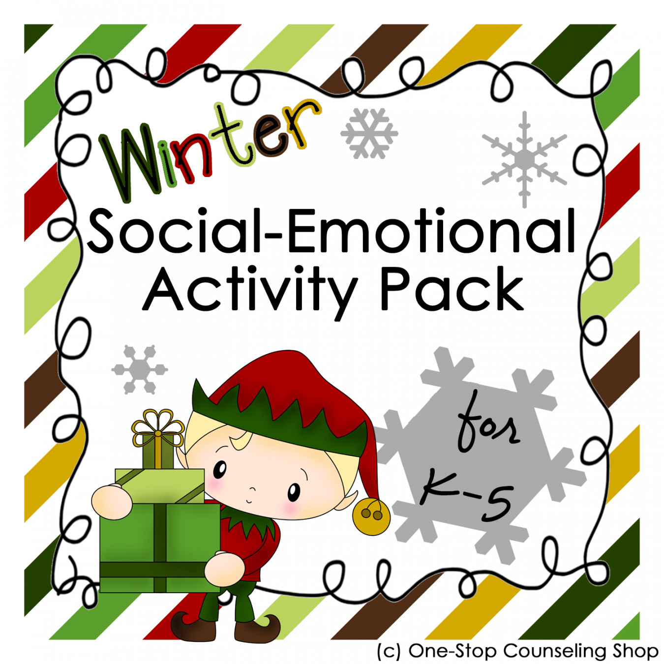 New Product :: Holiday Social Emotional Activity Pack – One-Stop