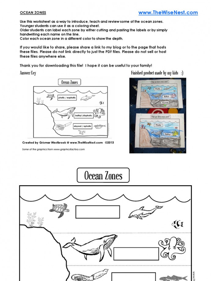 Ocean Zones WN  PDF