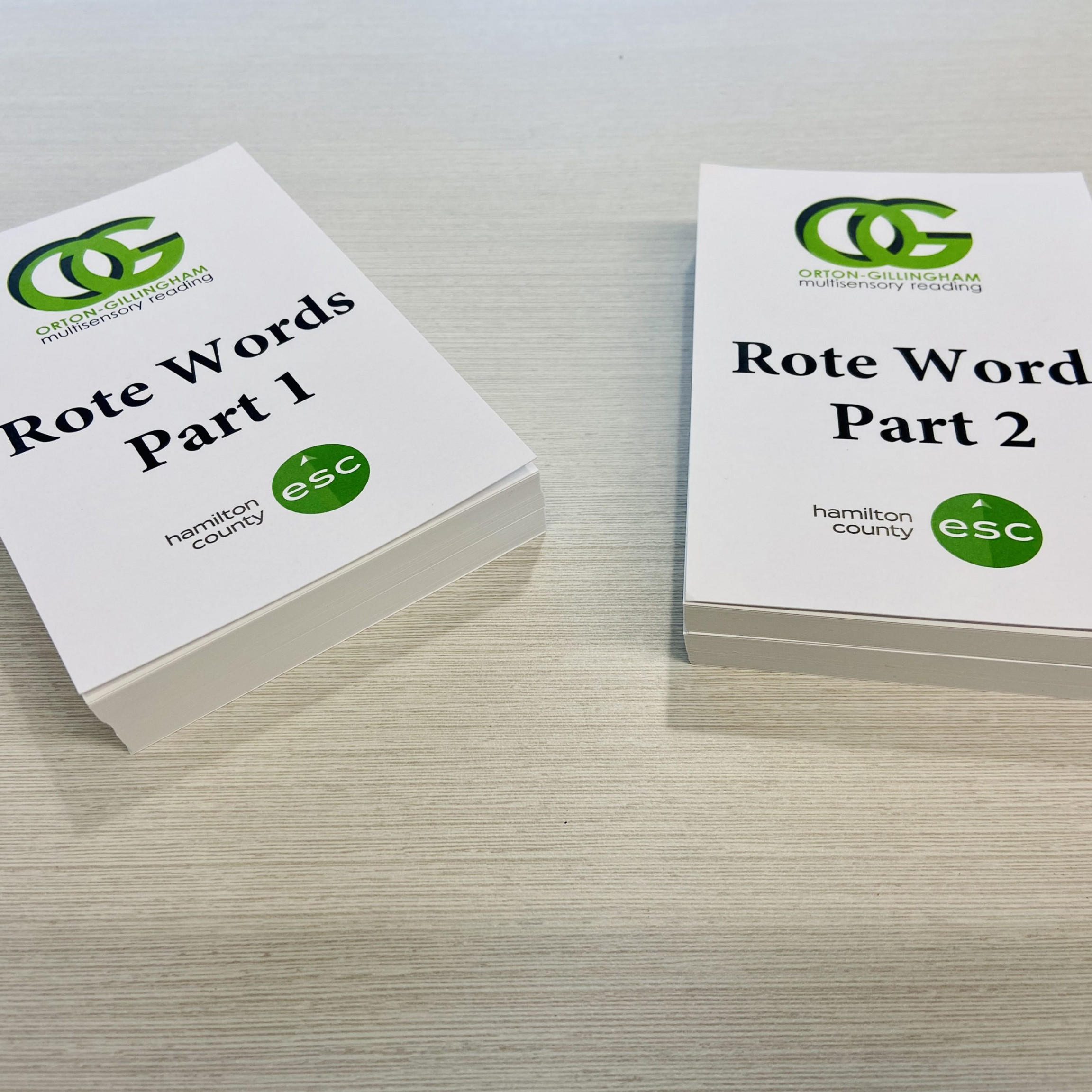 OG Rote Word Card Deck