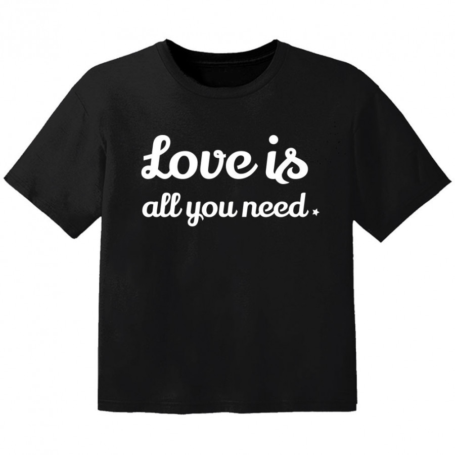 Original Rock T-Shirt für Kinder - Love is all you need