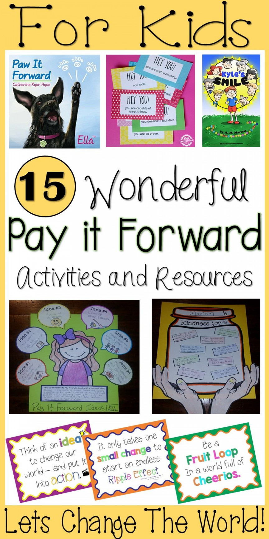 Pay it Forward Resources for Kids – Books, Activities, Videos