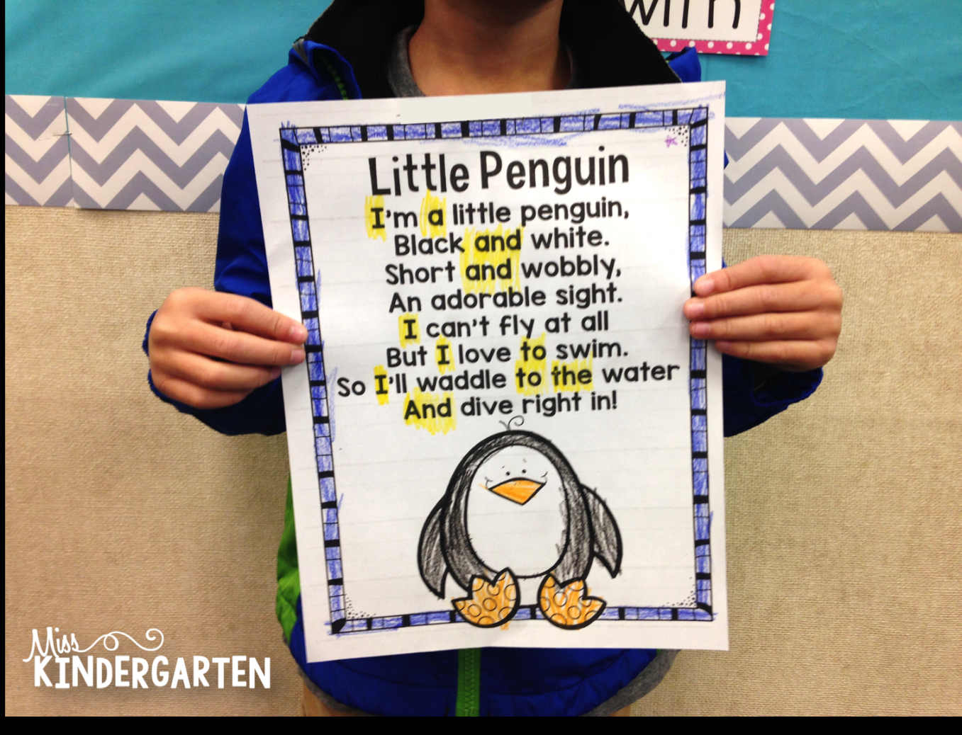 Penguin Poetry! - Miss Kindergarten