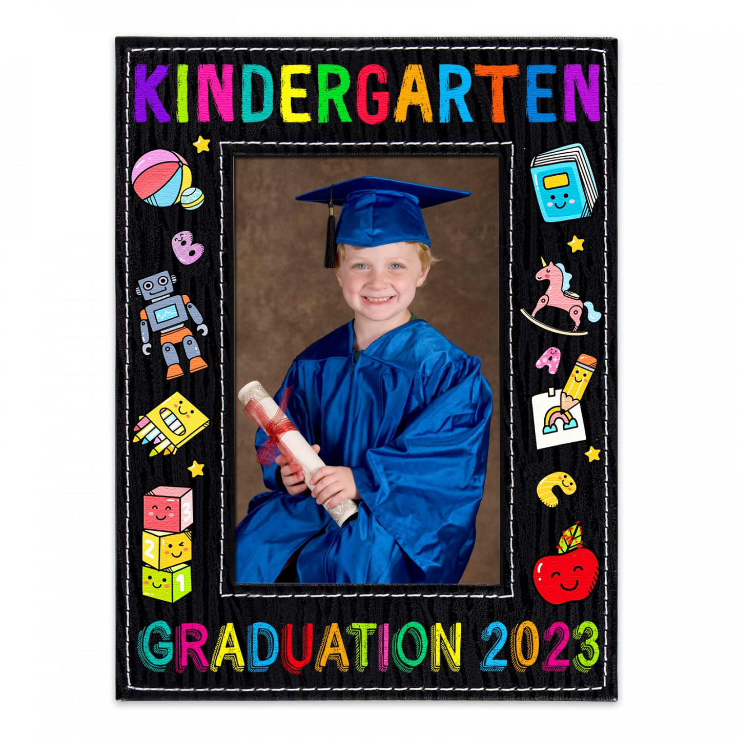 PETCEE Nursery Graduation Picture Frame  Preschool Preschool Graduation  Picture Frame My First Graduation Picture Frame Gifts for Children Boys