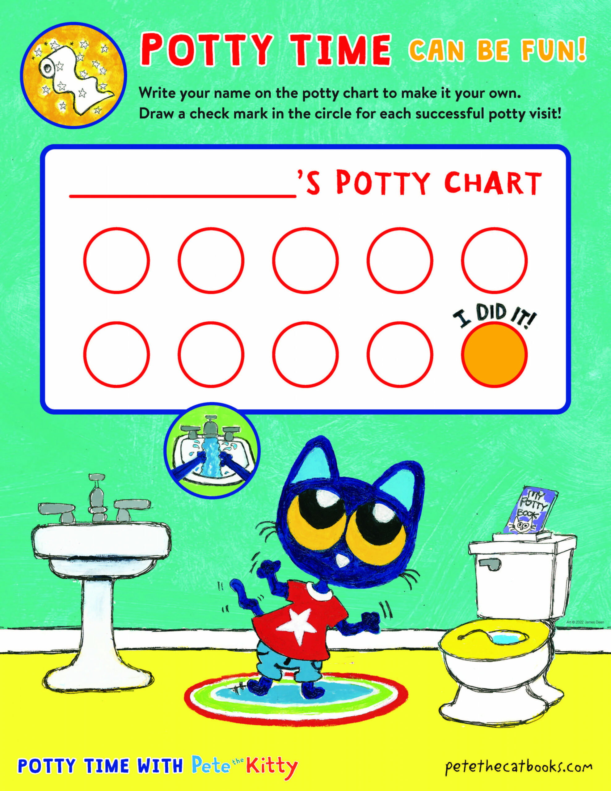 Pete the Cat and the New Guy: Fill In the Blank