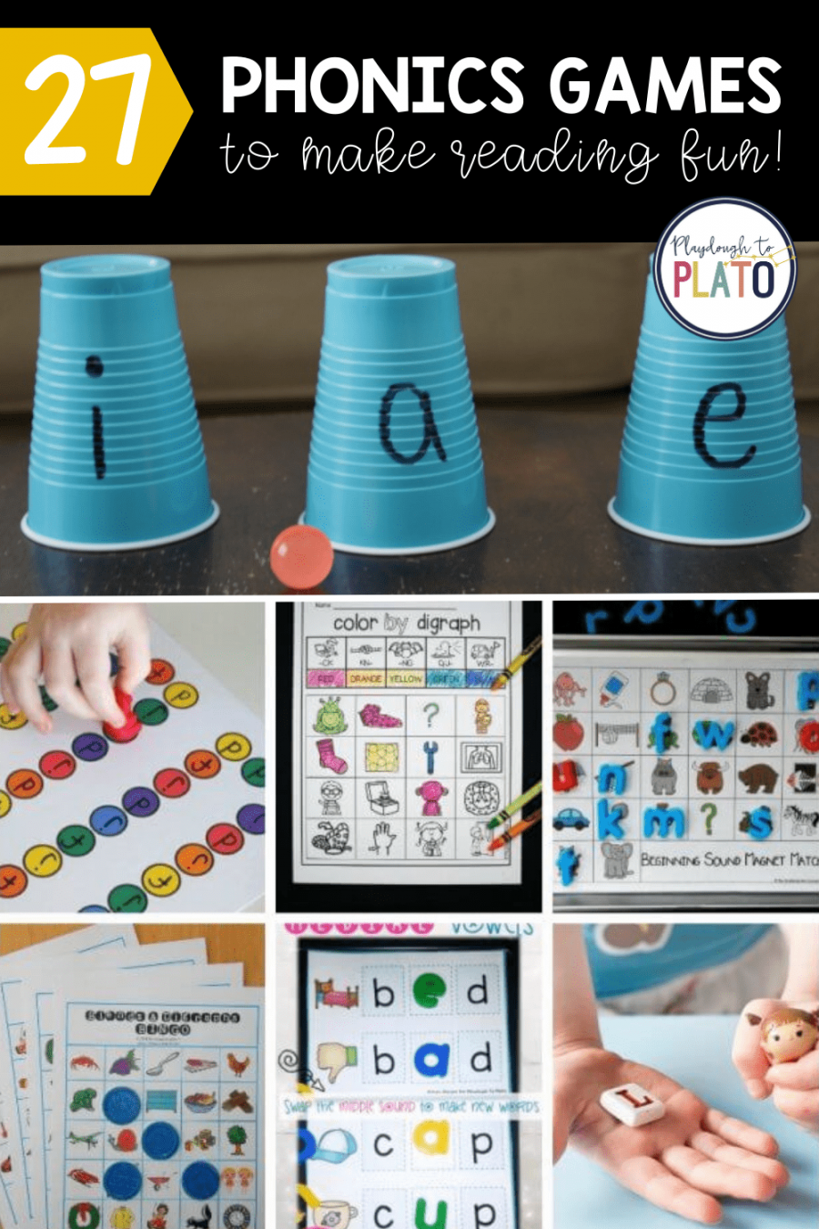 Phonics Games That Make Learning to Read Fun - Playdough To Plato