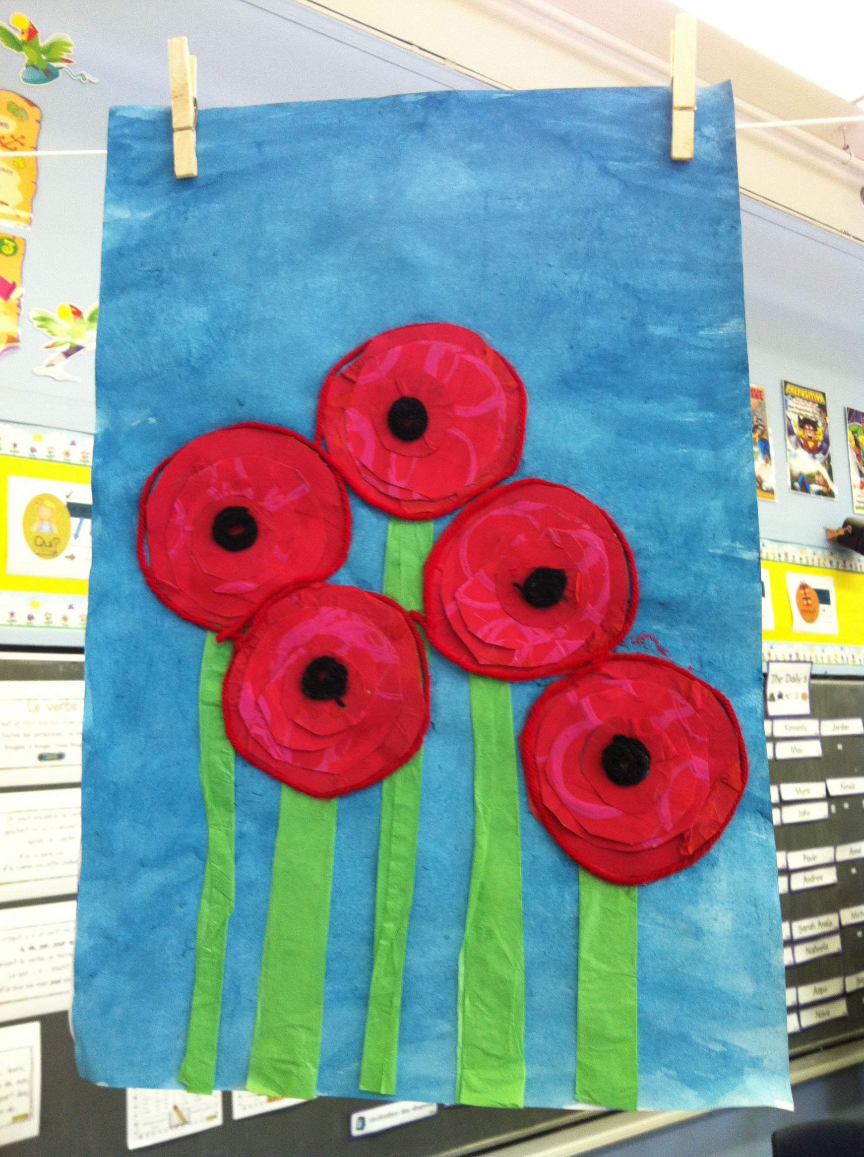 Poppies for Remembrance Day  Remembrance day art, Remembrance day