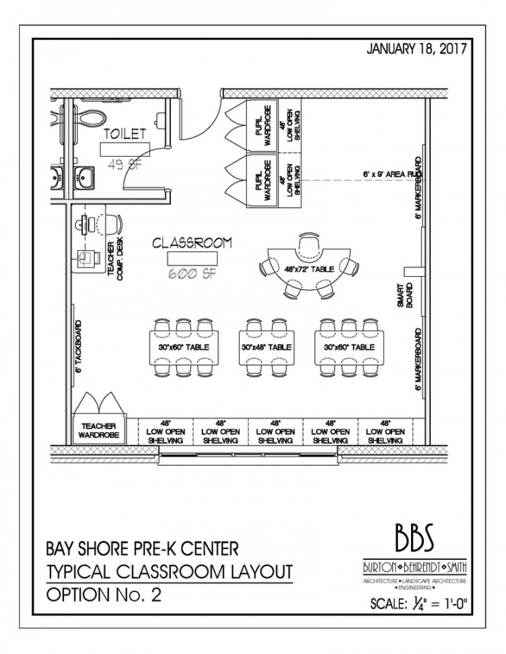 Pre-K Classroom Layouts