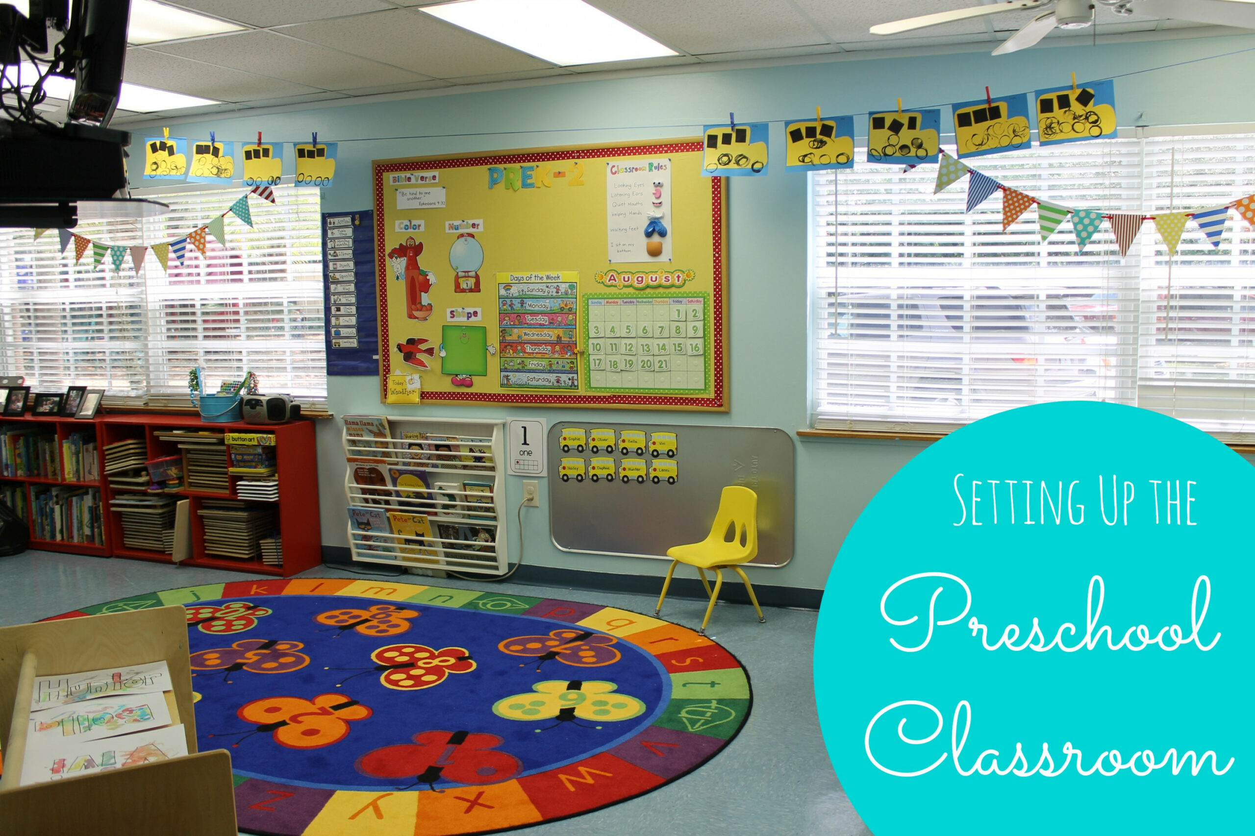 Preschool Classroom Reveal - Happy Home Fairy