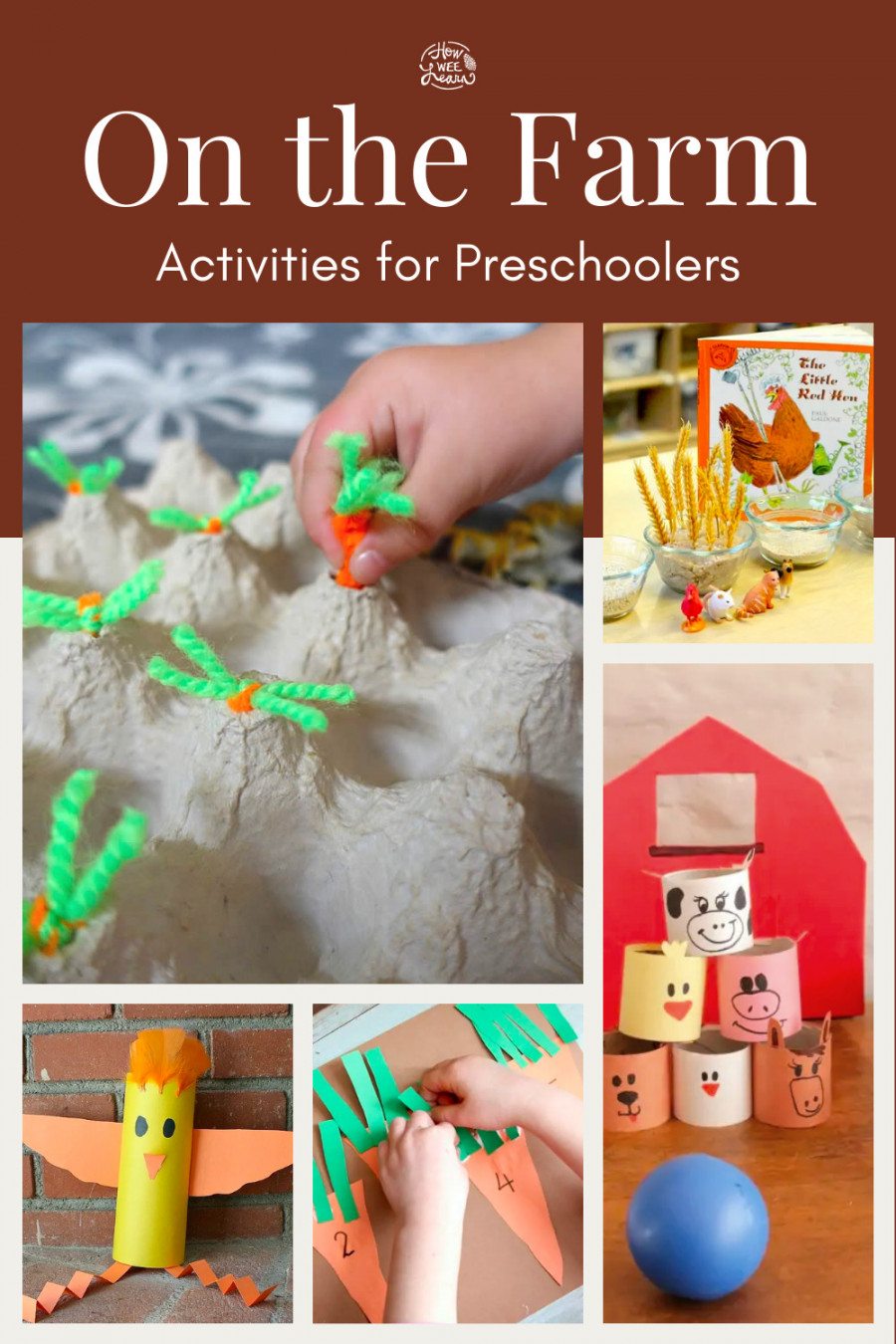 Preschool Farm Theme Activities - How Wee Learn