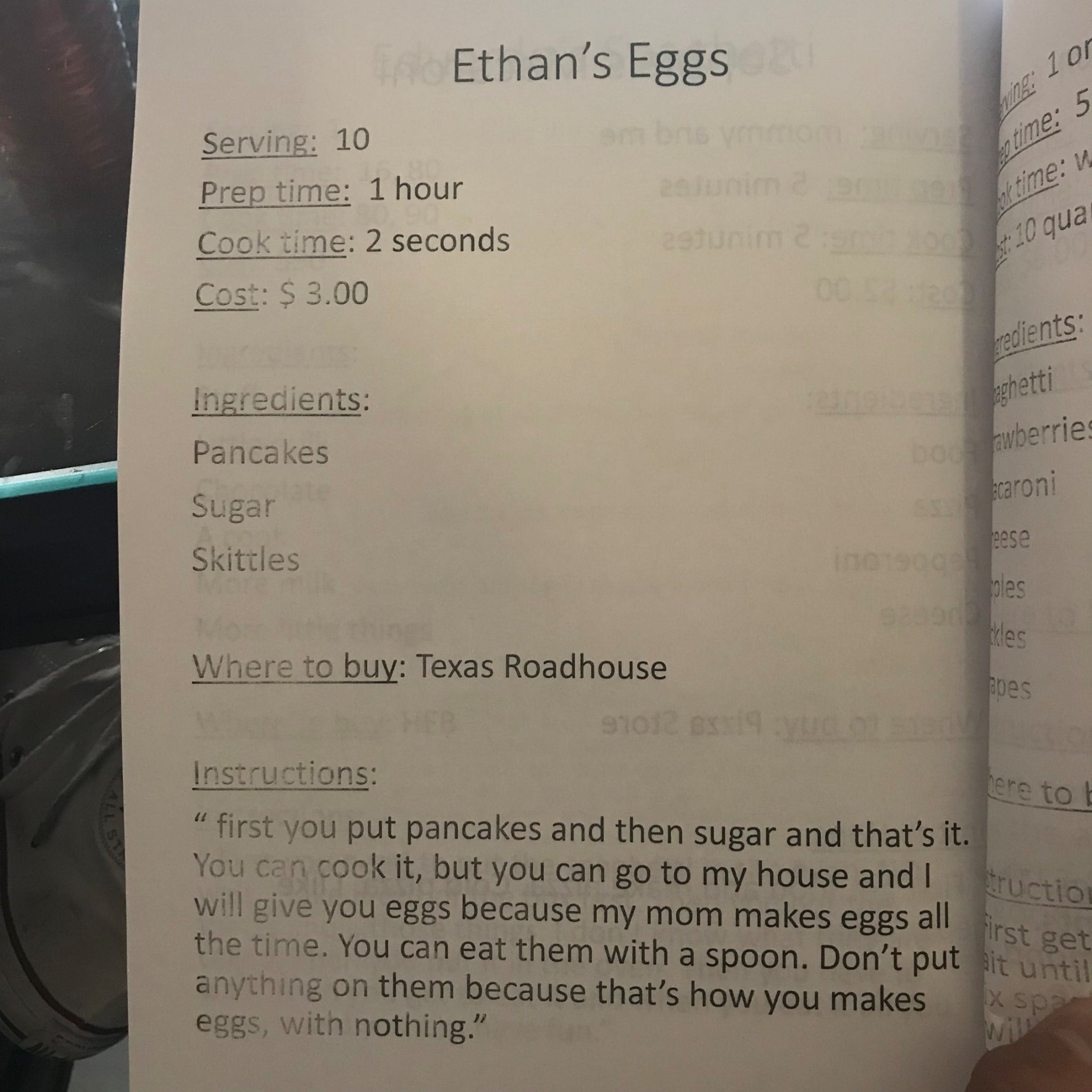 Recipes From a Pre-K Class Cookbook on Twitter  POPSUGAR UK Parenting