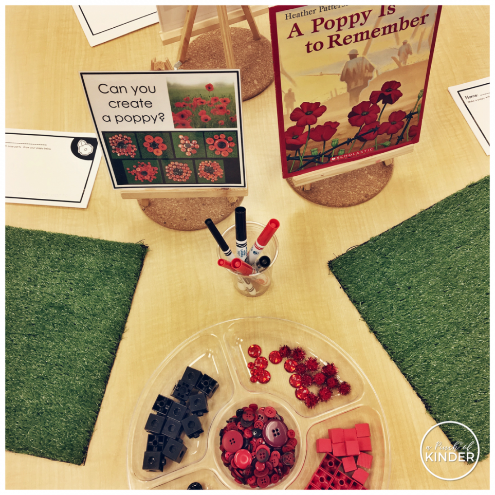Remembrance Day Activities for Kindergarten - A Pinch of Kinder
