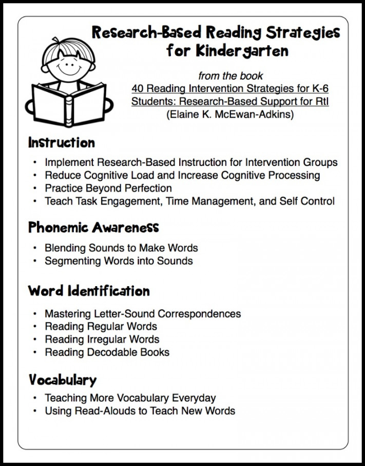 Research-Based Reading Intervention Strategies - Make Take & Teach