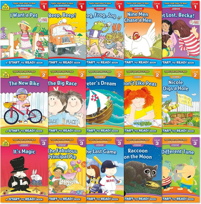 School Zone - Start to Read!® -Book Set - Progressive Reading