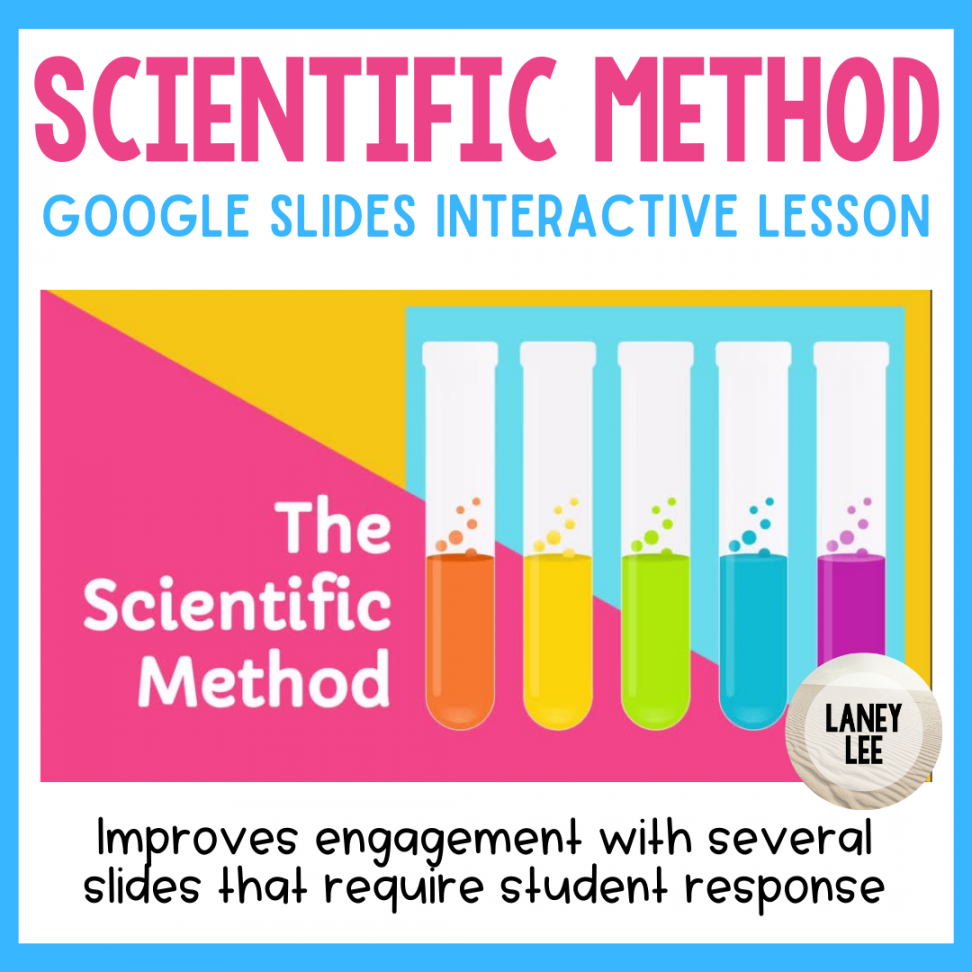 Scientific Method Presentation - Google Slides Interactive - Laney Lee