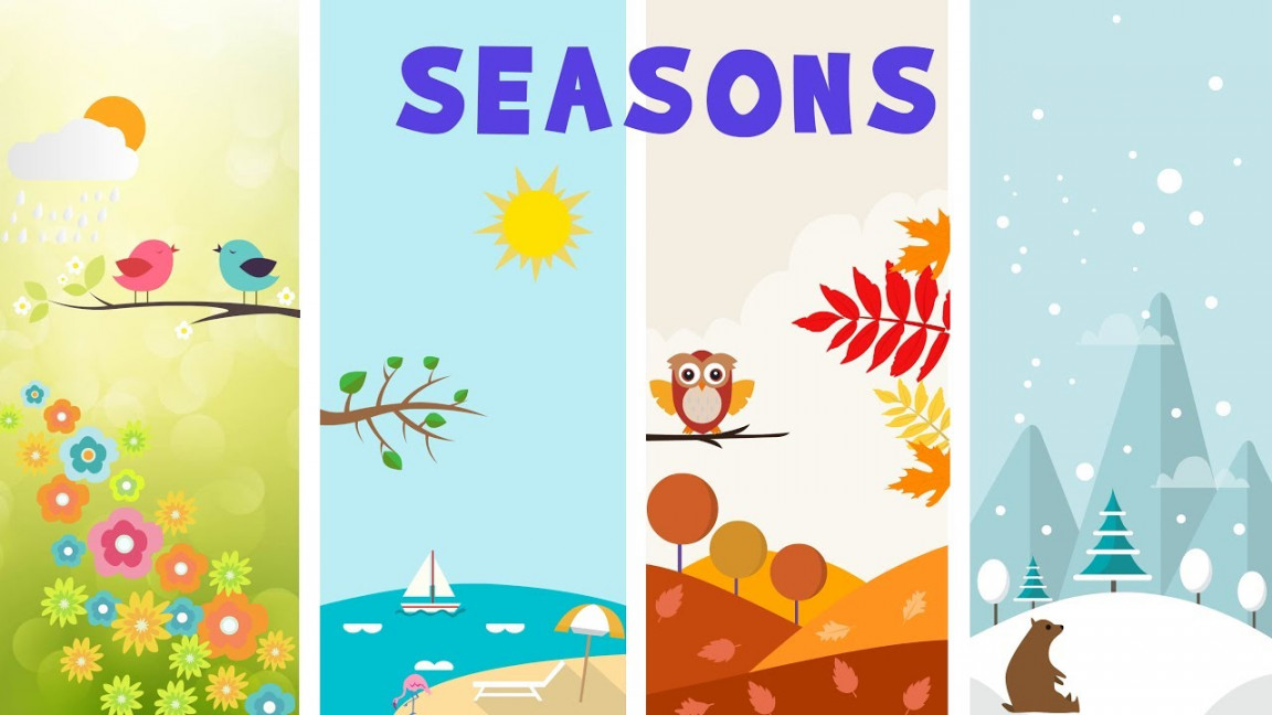 Seasons in Earth - video for kids