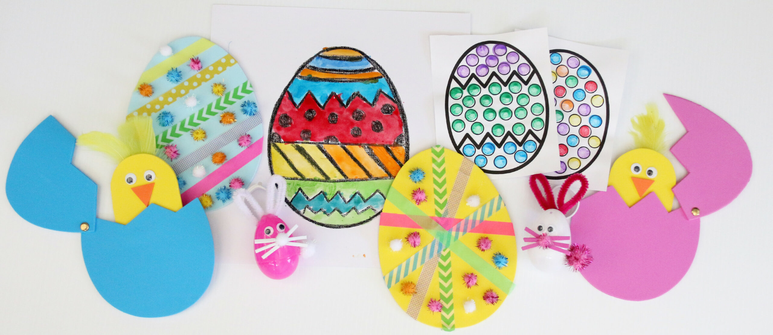 Simple Easter Egg Crafts for Preschoolers  Fun36