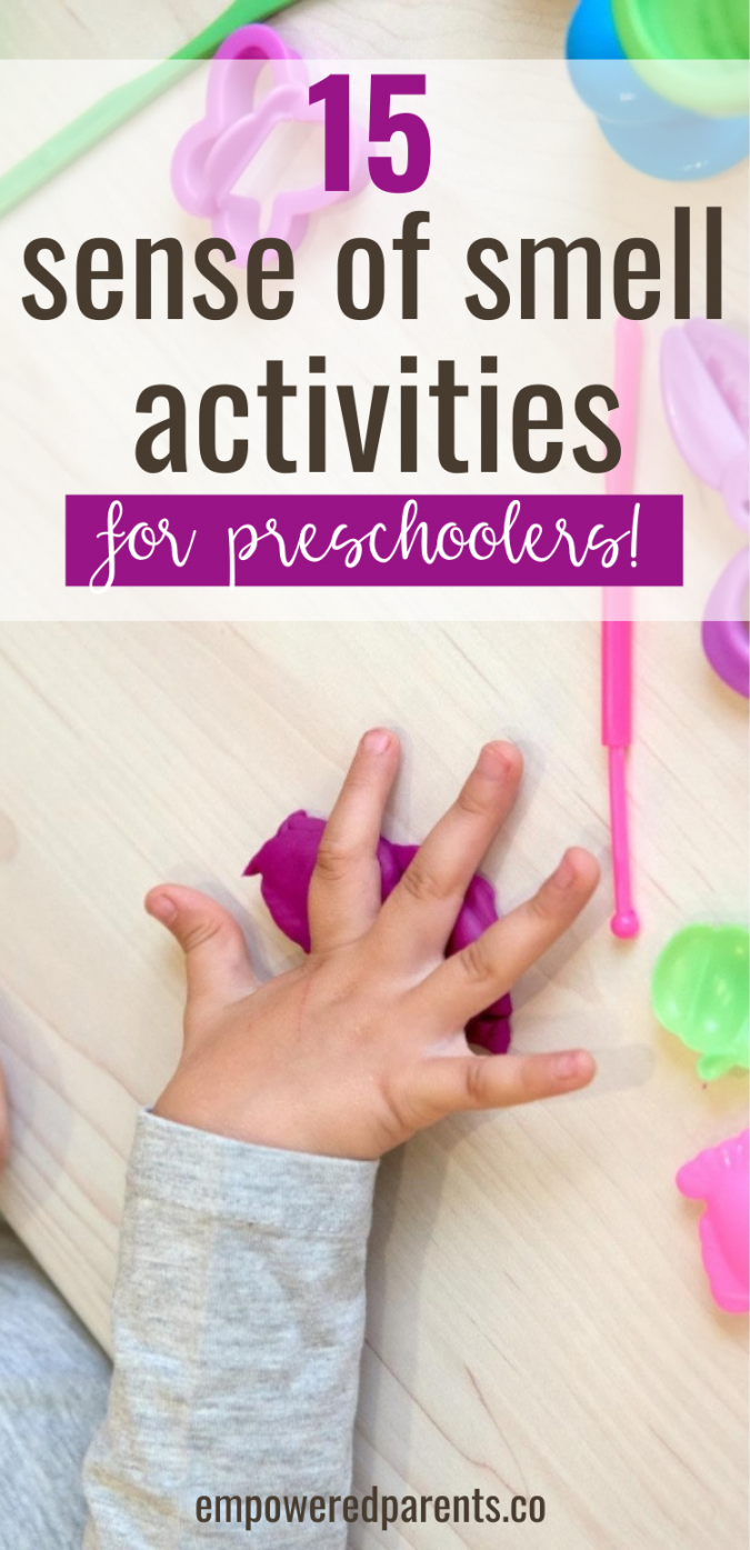 Simple Sense of Smell Activities for Preschoolers - Empowered