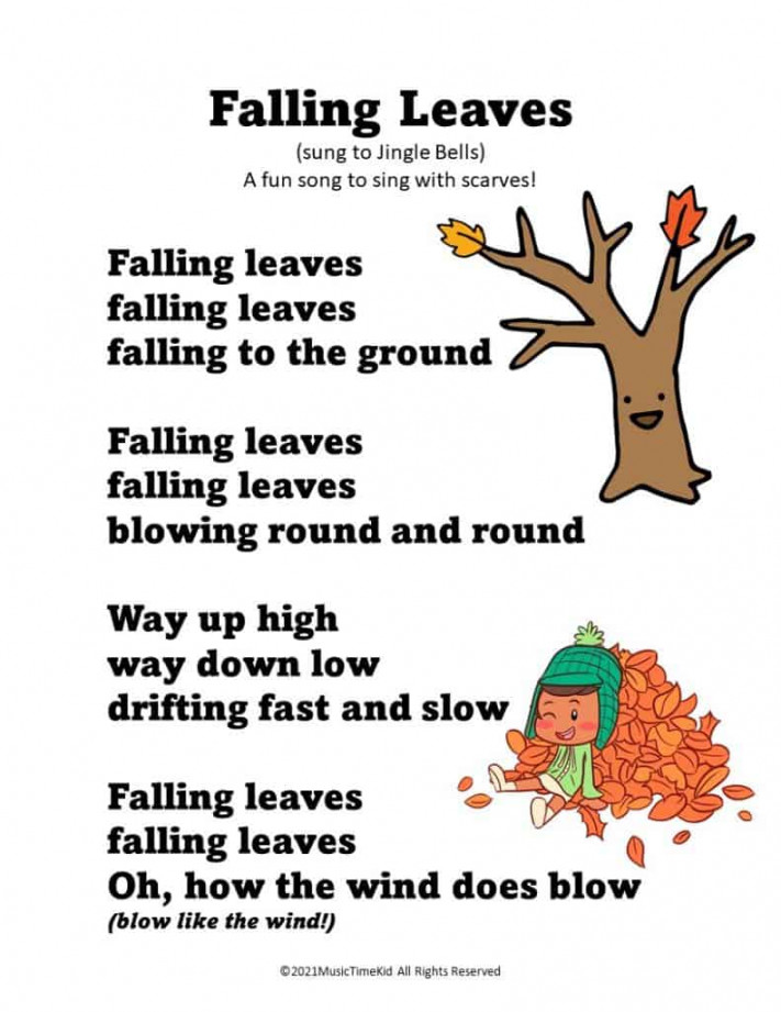 Singable Autumn Songs for Preschoolers - Music Time Kid